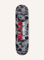 HUGO Skateboard-Deck, Farbe: SCHWARZ/ WEISS (Bild 1)
