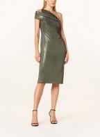 LAUREN RALPH LAUREN One-Shoulder-Kleid ARETHUSA mit Glitzergarn, Farbe: OLIV (Bild 1)
