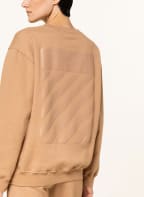 Off-White Sweatshirt , Farbe: COGNAC (Bild 1)