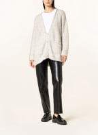 American Vintage Oversized-Strickjacke EAST mit Alpaka, Farbe: CREME (Bild 1)