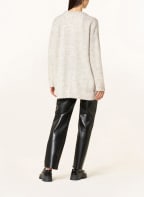 American Vintage Oversized-Strickjacke EAST mit Alpaka, Farbe: CREME (Bild 1)