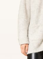 American Vintage Oversized-Strickjacke EAST mit Alpaka, Farbe: CREME (Bild 1)