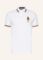 POLO RALPH LAUREN Piqué-Poloshirt Custom Slim Fit, Farbe: WEISS (Bild 1)