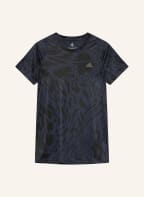 adidas Laufshirt FAST, Farbe: DUNKELBLAU/ SCHWARZ (Bild 1)