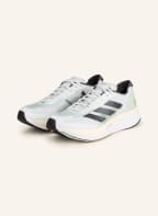 adidas Laufschuhe ADIZERO BOSTON 11, Farbe: WEISS/ DUNKELGRAU/ NEONGRÜN (Bild 1)