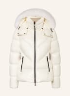 MONCLER Down jacket EZRA with removable faux fur , Color: WHITE (Image 1)