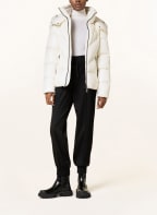 MONCLER Down jacket EZRA with removable faux fur , Color: WHITE (Image 1)