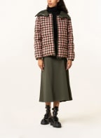 MONCLER Daunenjacke CHEVRIL mit abnehmbarer Kapuze, Farbe: ROSA/ OLIV (Bild 1)