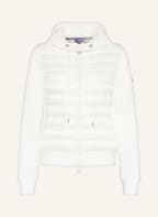 MONCLER Daunenjacke im Materialmix, Farbe: WEISS (Bild 1)