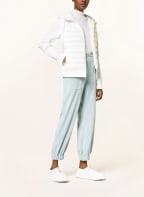 MONCLER Daunenjacke im Materialmix, Farbe: WEISS (Bild 1)