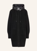 MONCLER Daunenjacke im Materialmix, Farbe: SCHWARZ (Bild 1)