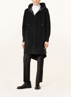 MONCLER Daunenjacke im Materialmix, Farbe: SCHWARZ (Bild 1)