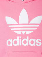 adidas Originals Bluza z kapturem TREFOIL, Kolor: RÓŻOWY/ BIAŁY (Obrazek 1)