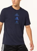 adidas T-Shirt , Farbe: DUNKELBLAU (Bild 1)