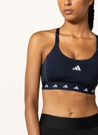 adidas Sport-BH AERI , Farbe: DUNKELBLAU/ WEISS (Bild 1)