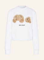 Palm Angels Sweatshirt, Farbe: WEISS/ BRAUN (Bild 1)