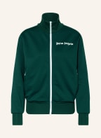 Palm Angels Training jacket with tuxedo stripe, Color: DARK GREEN (Image 1)