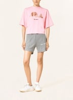 Palm Angels Cropped-Shirt, Farbe: ROSA/ BRAUN (Bild 1)