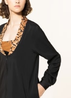 PUMA Trainingsjacke SAFARI GLAM, Farbe: SCHWARZ/ BRAUN/ HELLBRAUN (Bild 1)