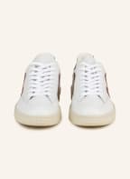 VEJA Sneakers V-12, Color: WHITE/ DARK BLUE/ DARK RED (Image 1)