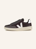 VEJA Sneakers V-12 B-MESH, Color: DARK BROWN/ BROWN/ WHITE (Image 1)