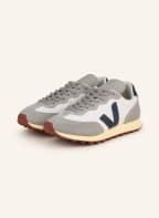 VEJA Sneaker RIO BRANCO, Farbe: HELLGRAU/ WEISS/ DUNKELBLAU (Bild 1)