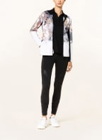 SPORTALM Midlayer-Jacke, Farbe: SCHWARZ/ WEISS/ GELB (Bild 1)
