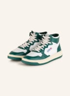 AUTRY High-top sneakers AUMMWB11, Color: WHITE/ GREEN (Image 1)