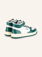 AUTRY High-top sneakers AUMMWB11, Color: WHITE/ GREEN (Image 1)