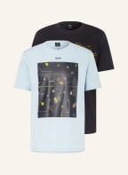 BOSS 2er-Pack T-Shirts, Farbe: DUNKELBLAU/ HELLBLAU (Bild 1)