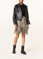 GUESS Skirt ALIX with frills , Color: COGNAC/ ECRU/ BLACK (Image 1)