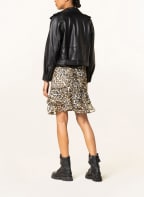 GUESS Skirt ALIX with frills , Color: COGNAC/ ECRU/ BLACK (Image 1)