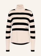 SPORTALM Rollkragenpullover, Farbe: CREME/ SCHWARZ (Bild 1)