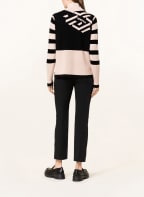 SPORTALM Rollkragenpullover, Farbe: CREME/ SCHWARZ (Bild 1)