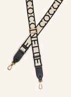 COCCINELLE Shoulder straps, Color: BLACK/ CREAM (Image 1)