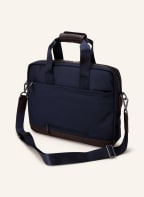 HACKETT LONDON Laptop bag, Color: BLUE/ DARK BROWN (Image 1)