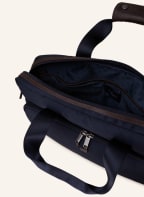 HACKETT LONDON Laptop bag, Color: BLUE/ DARK BROWN (Image 1)