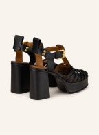 SEE BY CHLOÉ Platform sandals CILA, Color: BLACK (Image 1)