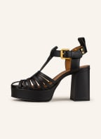 SEE BY CHLOÉ Platform sandals CILA, Color: BLACK (Image 1)