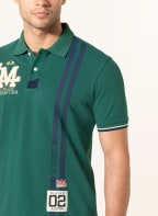 LA MARTINA Piqué polo shirt, Color: DARK GREEN (Image 1)