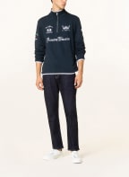 LA MARTINA Sweat-Troyer mit Stickereien, Farbe: DUNKELBLAU (Bild 1)