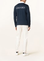 LA MARTINA Knit polo shirt comfort fit, Color: DARK BLUE/ WHITE (Image 1)