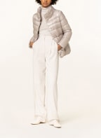 HERNO Daunenjacke mit abnehmbarer Kapuze aus Kunstpelz , Farbe: CREME (Bild 1)
