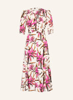 DIANE VON FURSTENBERG Kleid MELISSA , Farbe: ECRU/ PINK/ DUNKELBRAUN (Bild 1)