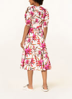 DIANE VON FURSTENBERG Kleid MELISSA , Farbe: ECRU/ PINK/ DUNKELBRAUN (Bild 1)