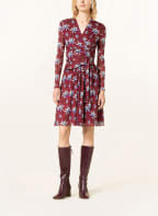 DIANE VON FURSTENBERG Wickelkleid BRENDA, Farbe: DUNKELROT/ DUNKELBLAU/ GELB (Bild 1)