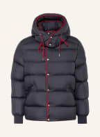MONCLER Down jacket AMARANTE with removable hood, Color: DARK BLUE (Image 1)