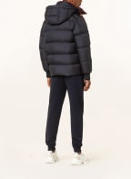 MONCLER Down jacket AMARANTE with removable hood, Color: DARK BLUE (Image 1)