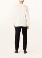MONCLER Sweater with mohair, Color: WHITE/ BLACK (Image 1)