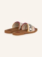 Chloé Pantoletten WOODY, Farbe: 1ZA MULTI WHITE (Bild 1)